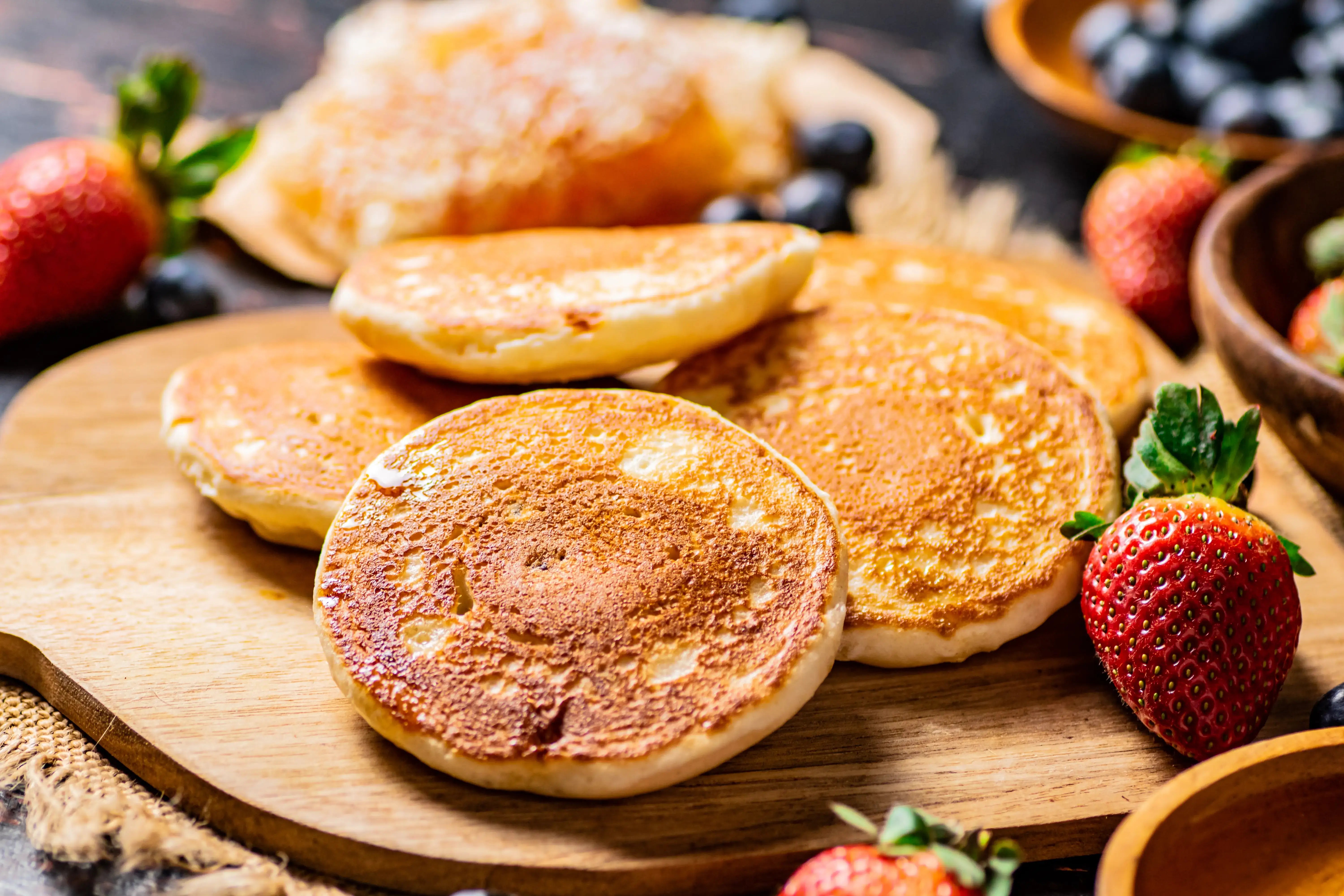 Fluffy Pancakes with Alcami’s Life-Enhancing Blend