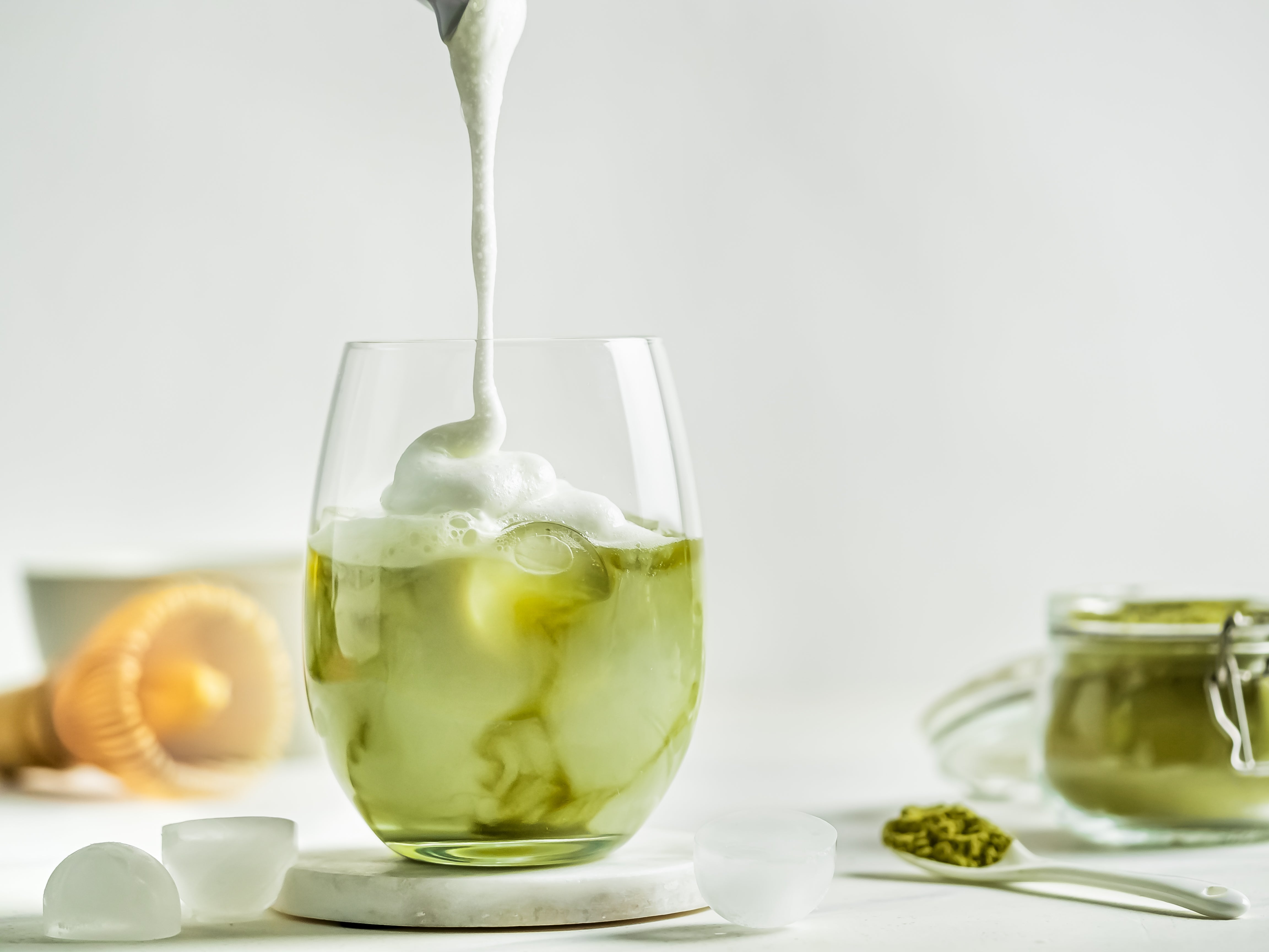 Refreshing Matcha Lemonade | Clean Energy Boost