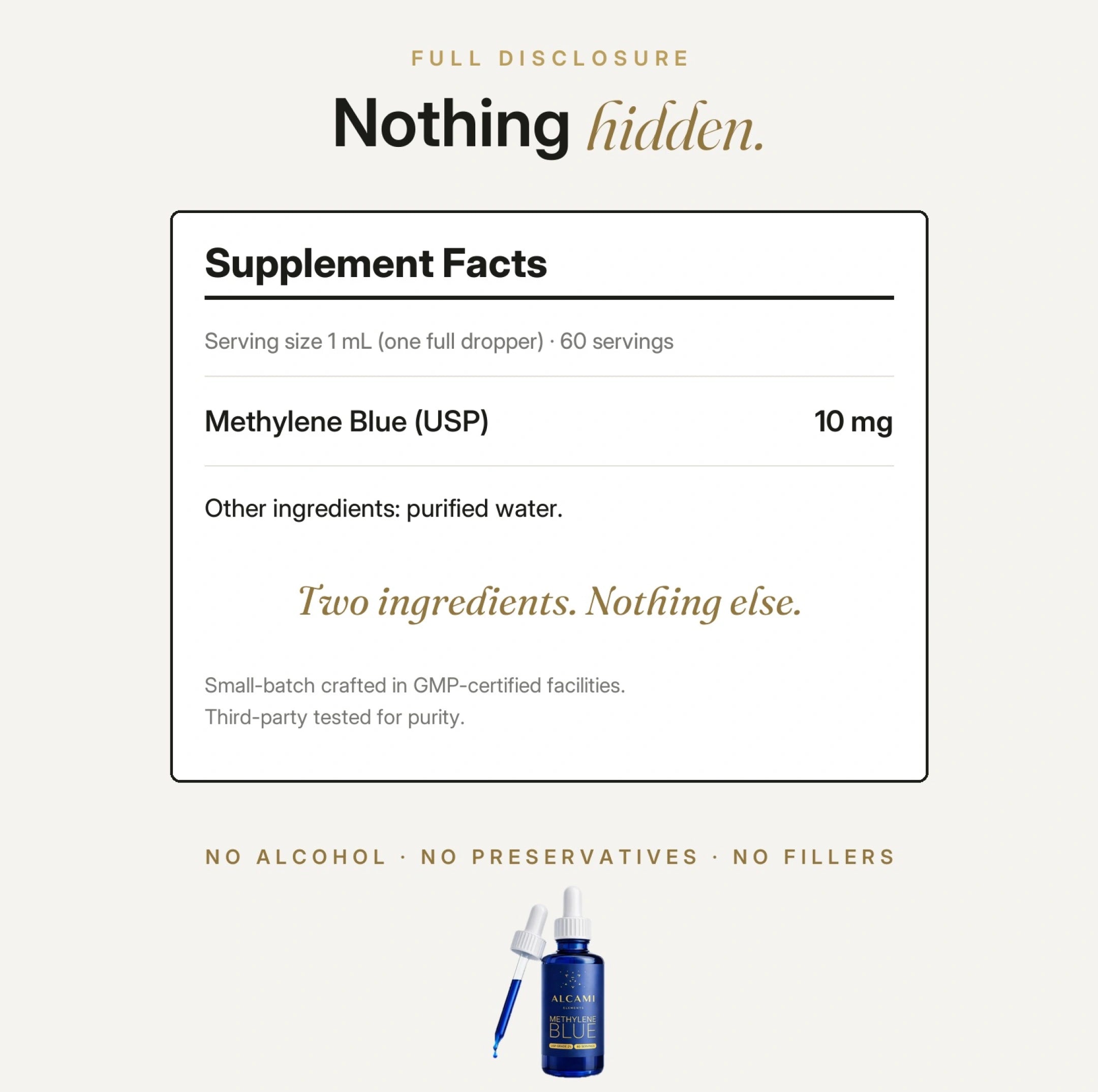 Alcami Methylene Blue