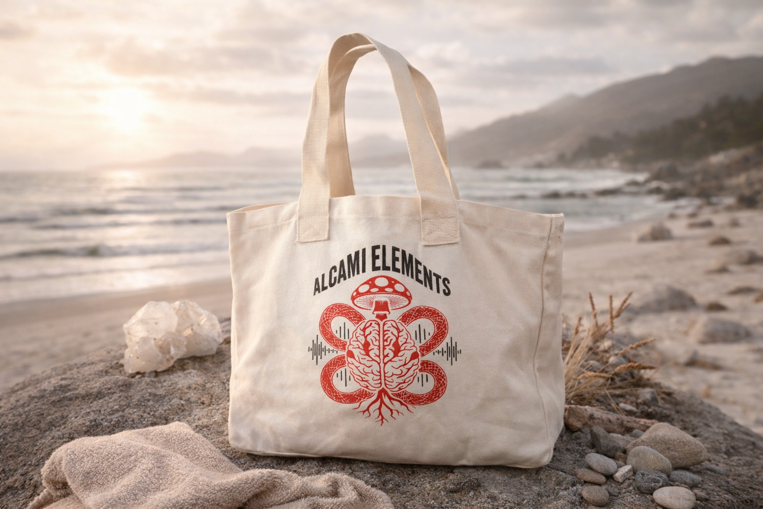 Serpent Shroom Tote