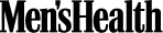 The Mens Health magazine logo in bold, black serif font on a white background.