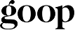 The word goop in bold, black lowercase serif letters on a light background.